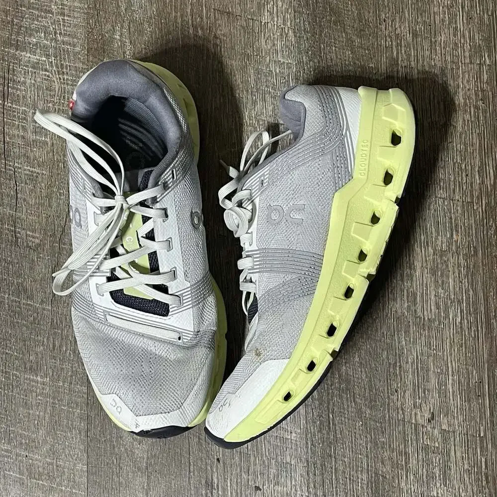 On Running Cloudgo Frost Hay Athletic Running Shoes Sneakers